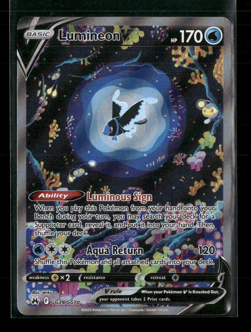 SWSH: Crown Zenith: Galarian Gallery Lumineon V #GG39/GG70