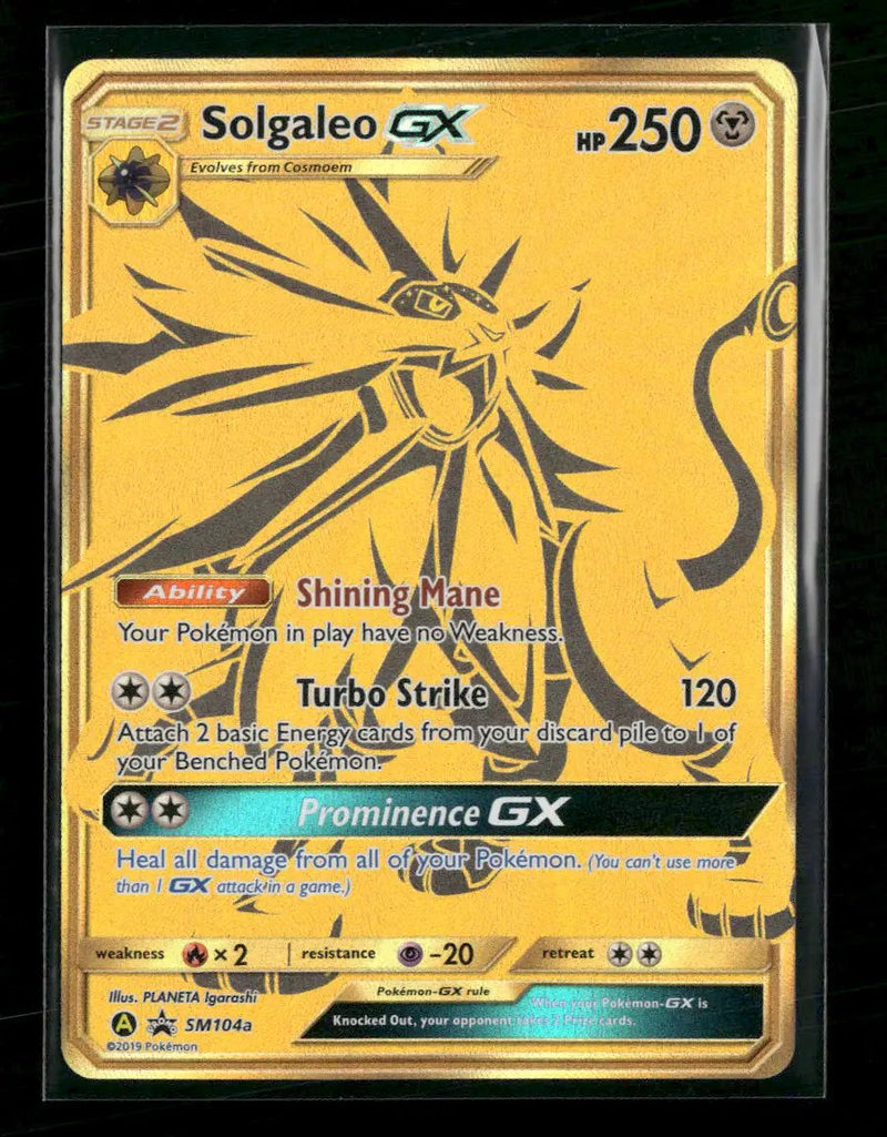 SM Promos Solgaleo GX #SM104a