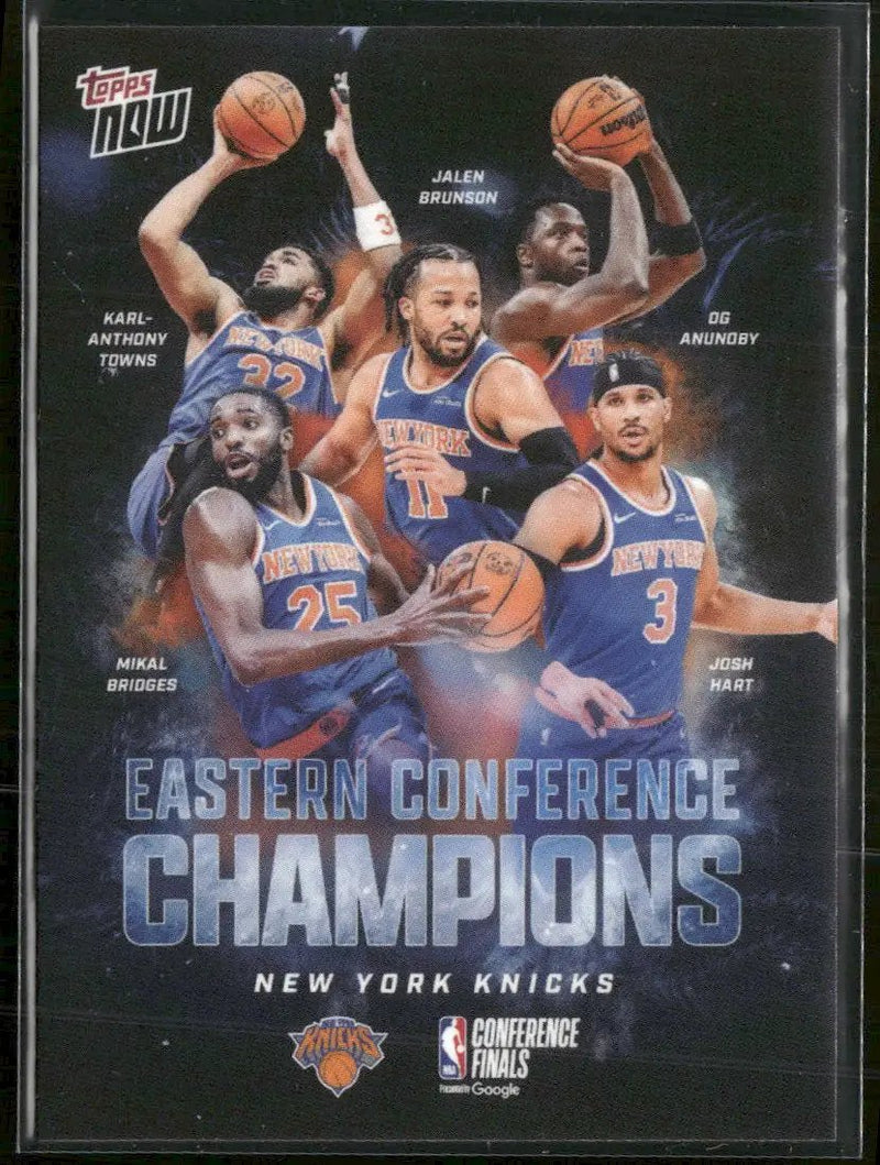 2025-26 NBA Topps NOW Eastern Conference Champions #ECNY