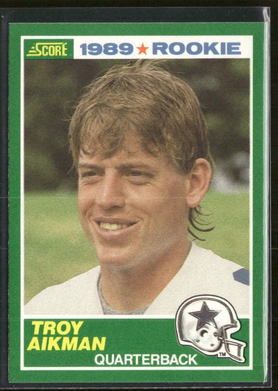 1989 Score Troy Aikman Rookie #270