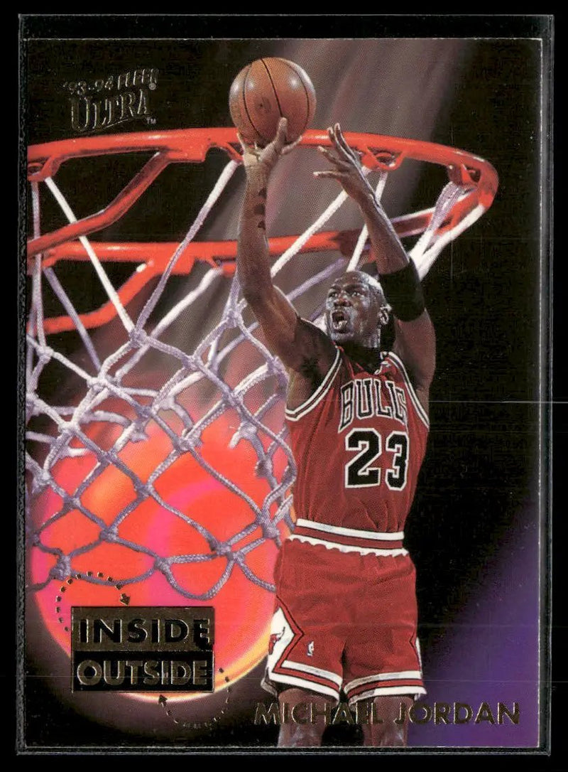 1993-94 Ultra Inside Outside Michael Jordan #4