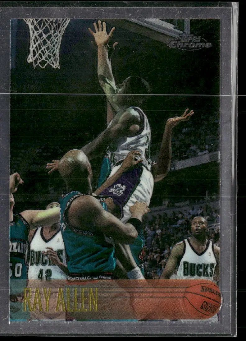 1996-97 Topps Chrome Ray Allen Rookie #217