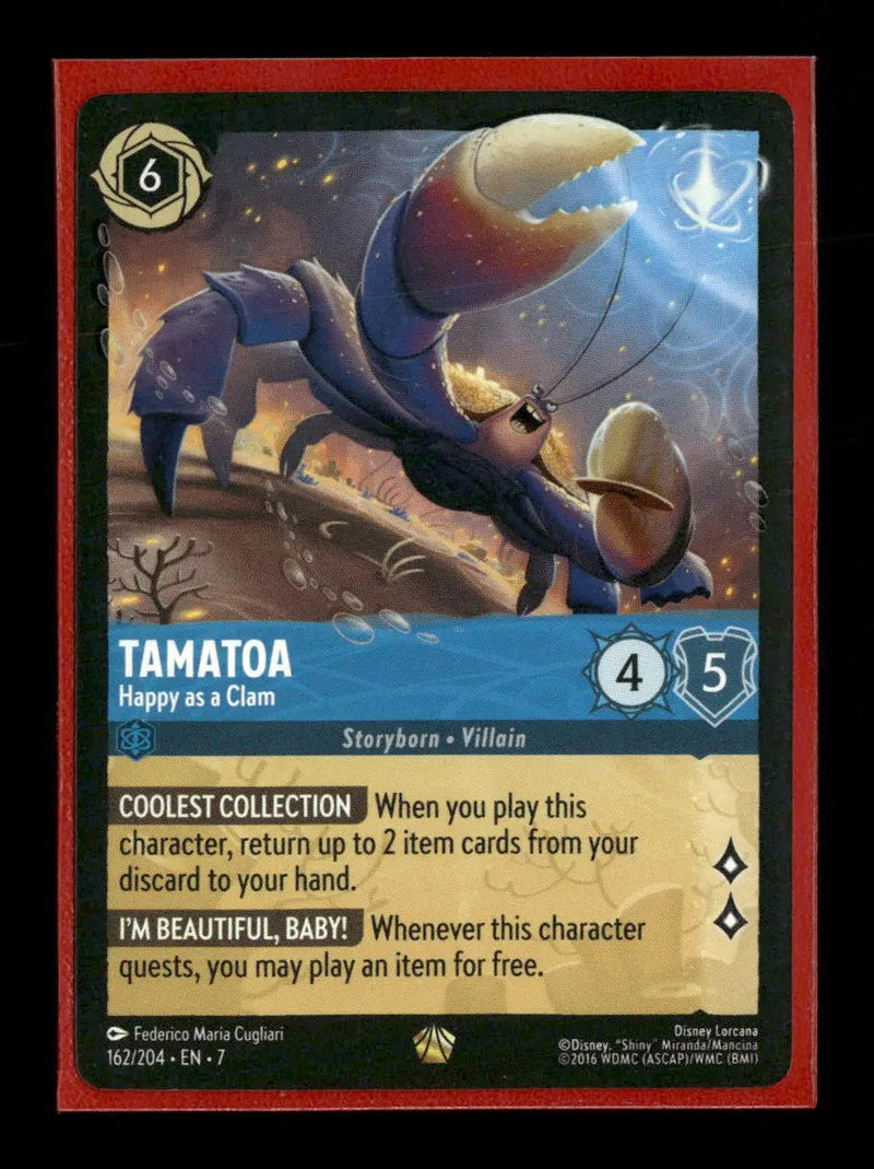 Archazia's Island Tamatoa - Happy as a Clam #162/204