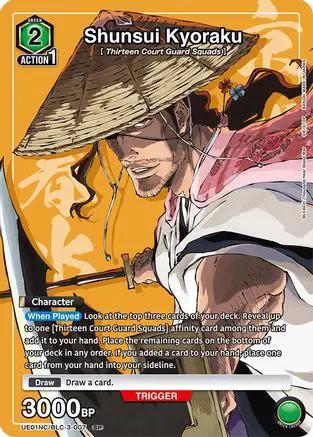 Shunsui Kyoraku (UE01NC/BLC-3-007) - UE01NC New Card Selection BLEACH ThousandYear Blood War Foil