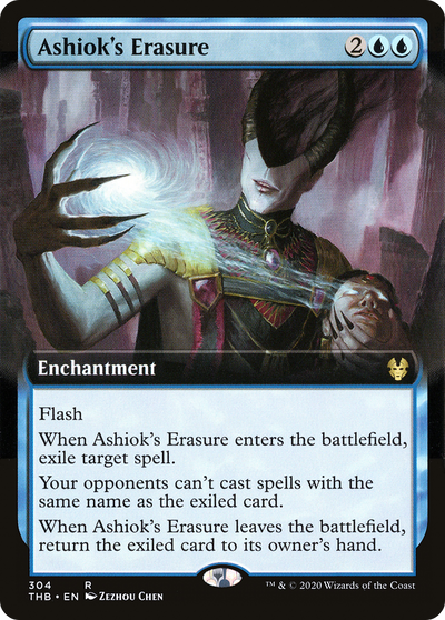 Ashiok's Erasure (THB-304) - Theros Beyond Death: (Extended Art)