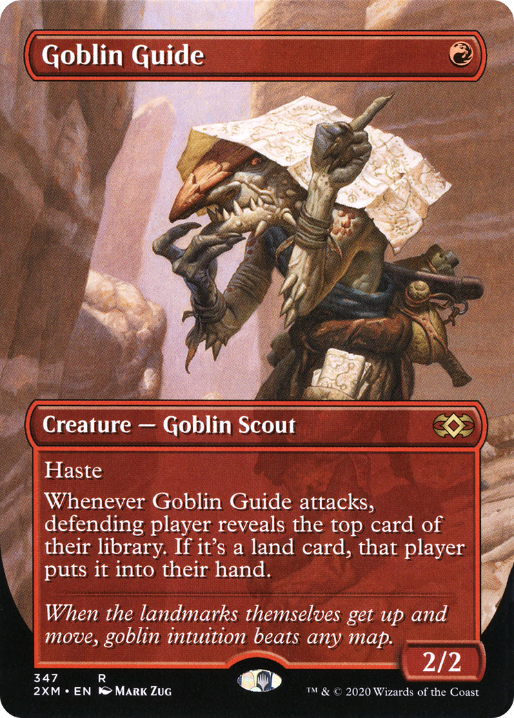 Goblin Guide (2XM-347) - Double Masters (Borderless) Foil