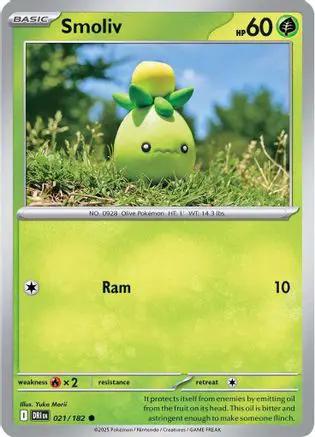 Smoliv 021 - SV10 Destined Rivals Reverse Holofoil