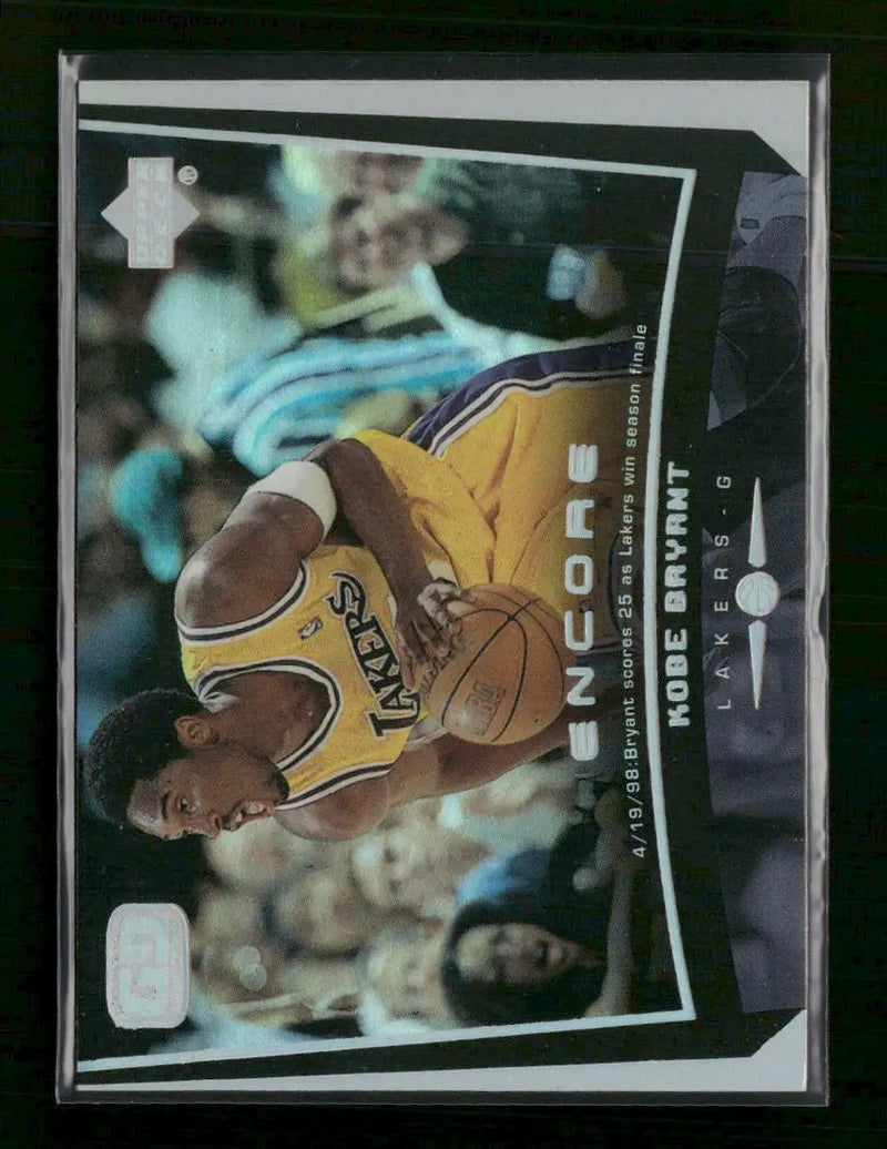 1998-99 Upper Deck Encore Kobe Bryant #39
