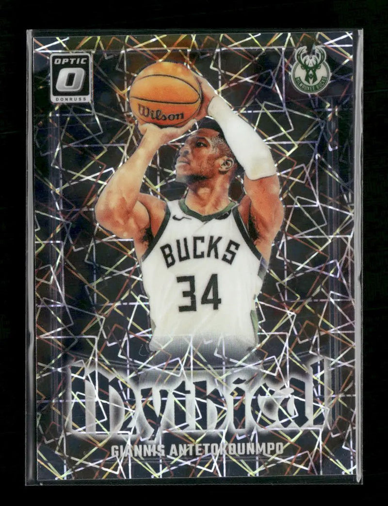 2024-25 Donruss Optic Mythical Giannis Antetokounmpo. #17