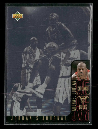 1996-97 Collector's Choice Italian Jordan's Journal Michael Jordan #J3