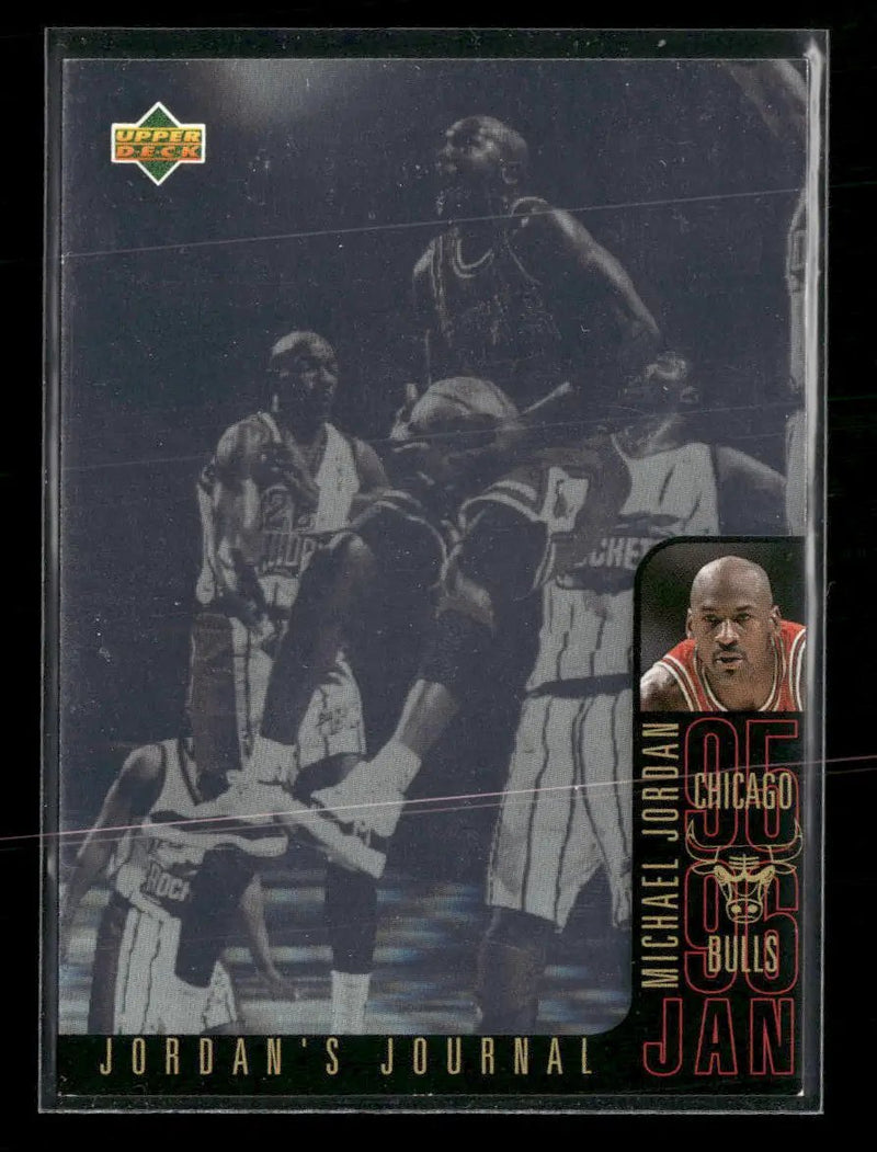 1996-97 Collector's Choice Italian Jordan's Journal Michael Jordan #J3