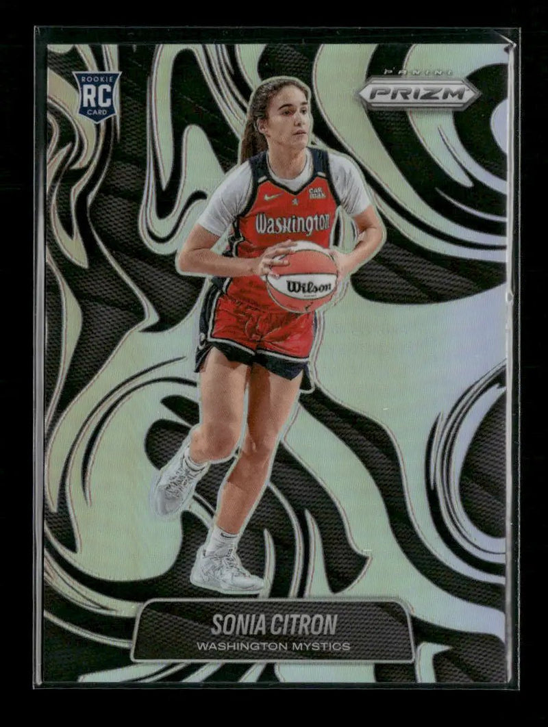 2025 Panini Prizm WNBA Abstract Sonia Citron #10 (Damaged - Print Line)
