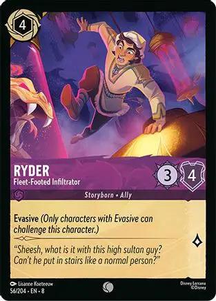 Ryder - Fleet-Footed Infiltrator (56/204) - Reign of Jafar