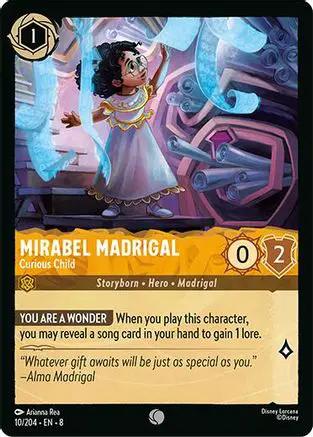 Mirabel Madrigal - Curious Child (10/204) - Reign of Jafar Cold Foil