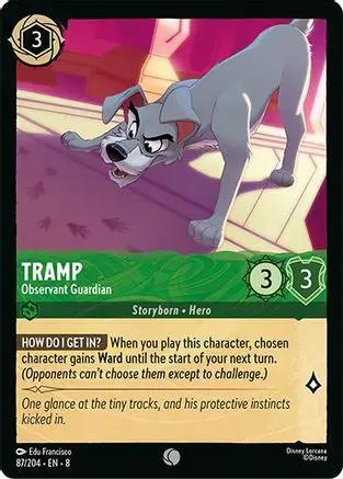 Tramp -Observant Guardian (87/204) - Reign of Jafar Cold Foil