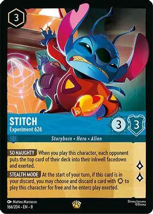 Stitch - Experiment 626 (166/204) - Reign of Jafar Cold Foil