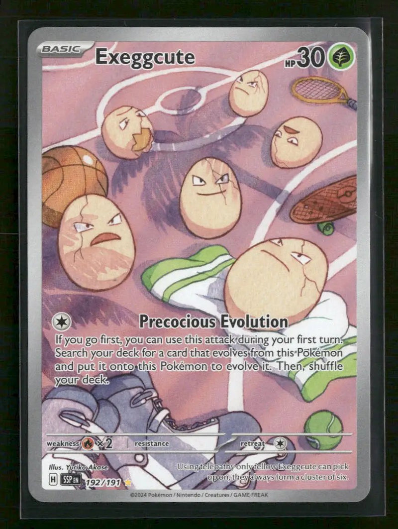 SV08: Surging Sparks Exeggcute #192/191