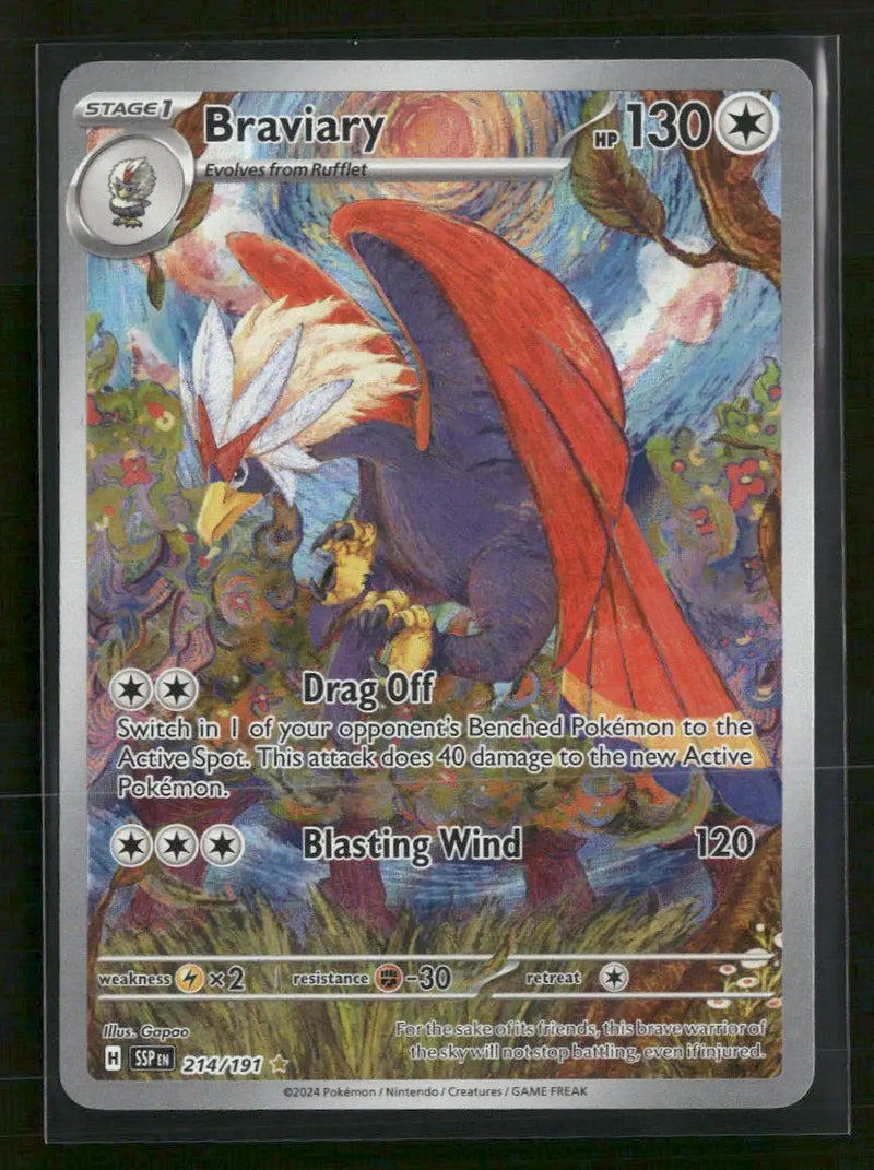 SV08: Surging Sparks Braviary #214/191