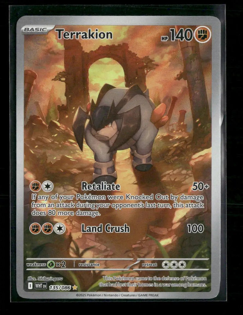 SV: White Flare Terrakion #135/086