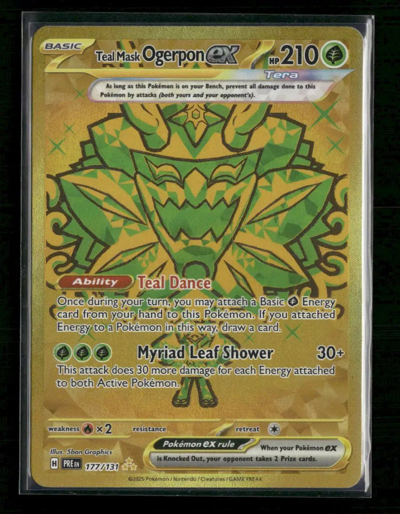 SV: Prismatic Evolution Teal Mask Ogerpon ex #177/131