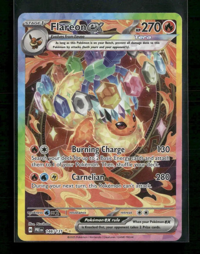 SV: Prismatic Evolutions Flareon ex #146/131