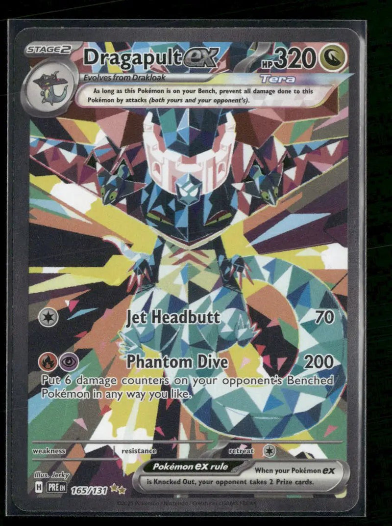 SV: Prismatic Evolutions Dragapult ex #165/131