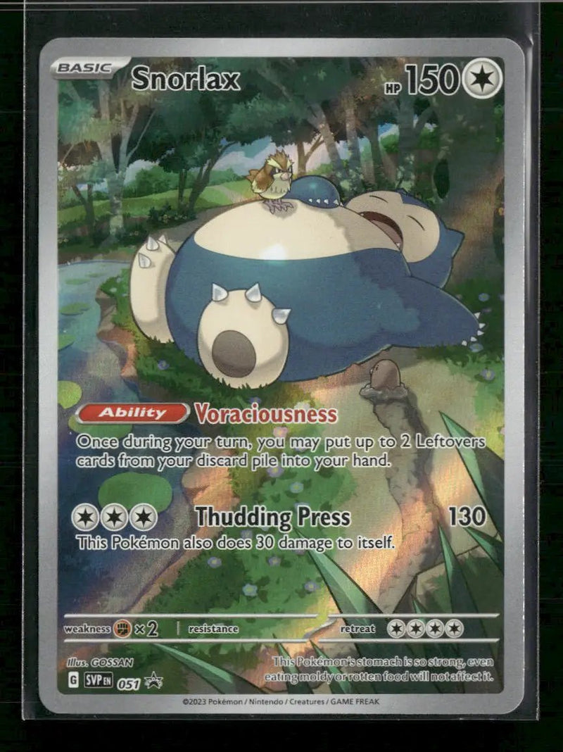 SV: Scarlet & Violet Promo Cards Snorlax #051