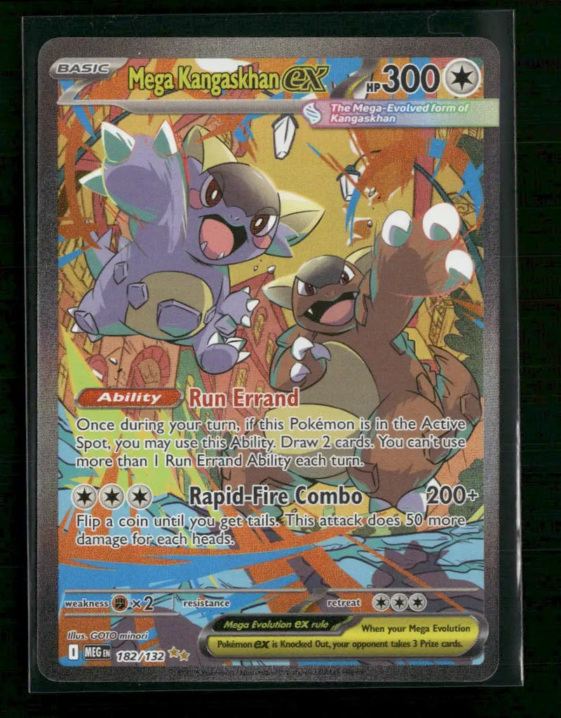ME01: Mega Evolution Mega Kangaskhan ex #182/132
