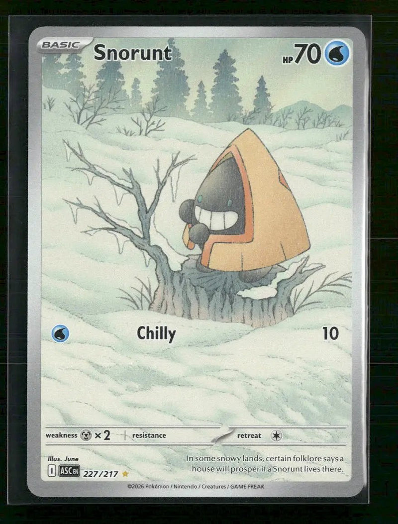 ME: Ascended Heroes Snorunt #227/217