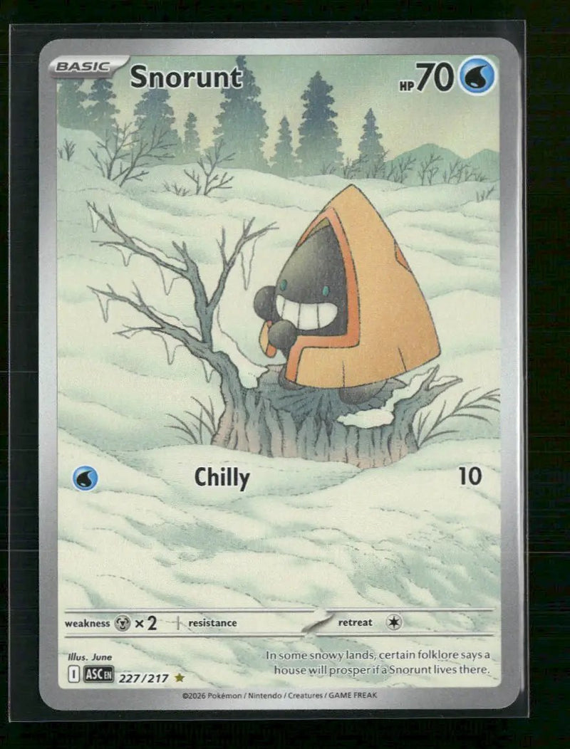 ME: Ascended Heroes Snorunt #227/217