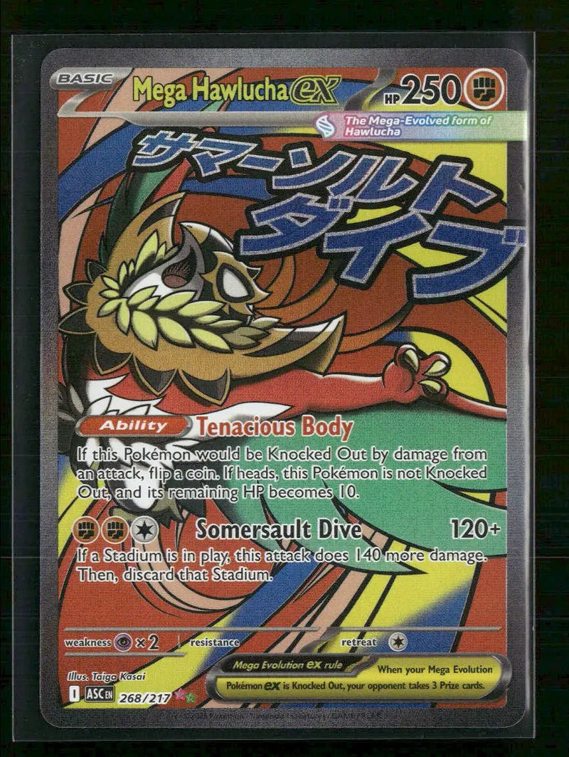 ME: Ascended Heroes Mega Hawlucha ex #268/217