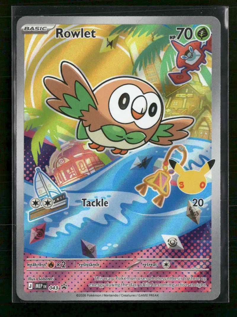 ME: Mega Evolution Promo Rowlet #043