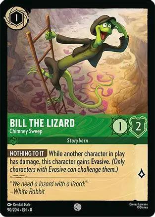 Bill the Lizard - Chimney Sweep (90/204) - Reign of Jafar Cold Foil