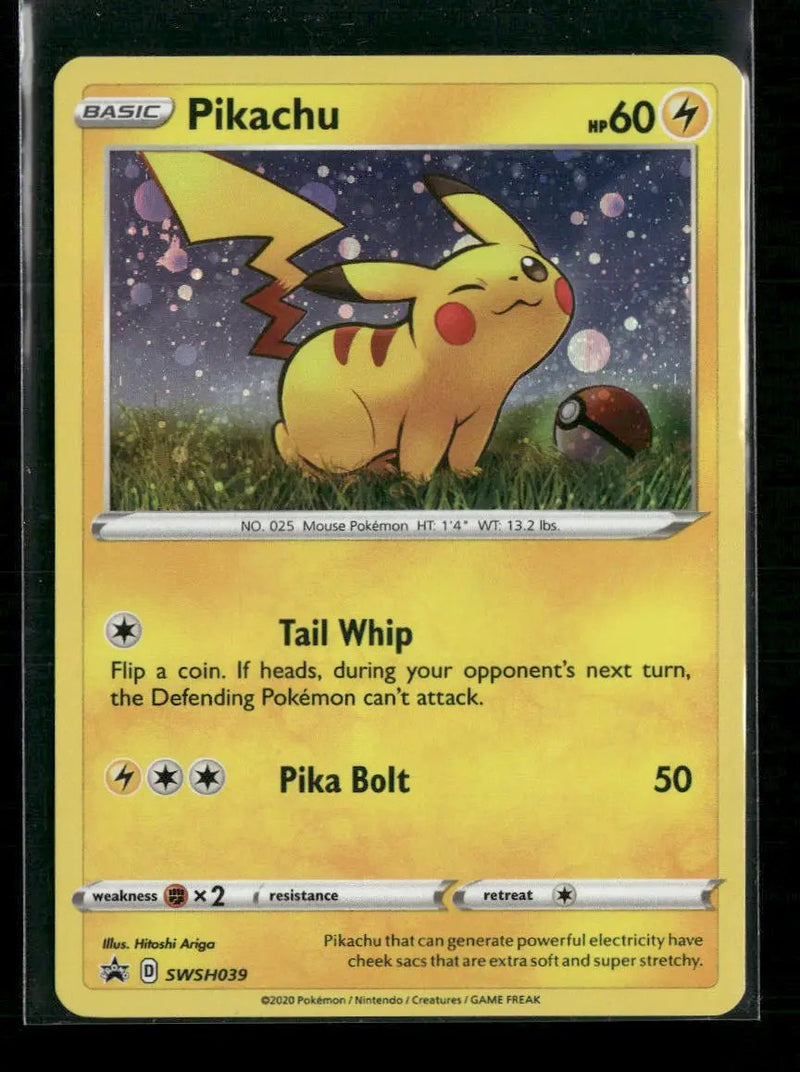 SWSH: Sword & Shield Promo Cards Pikachu #SWSH039
