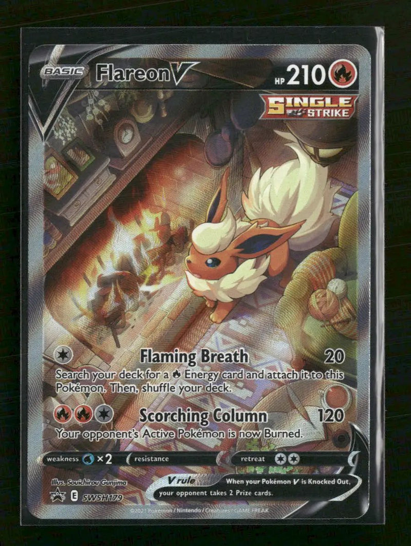SWSH: Sword & Shield Promo Cards Flareon V #SWSH179