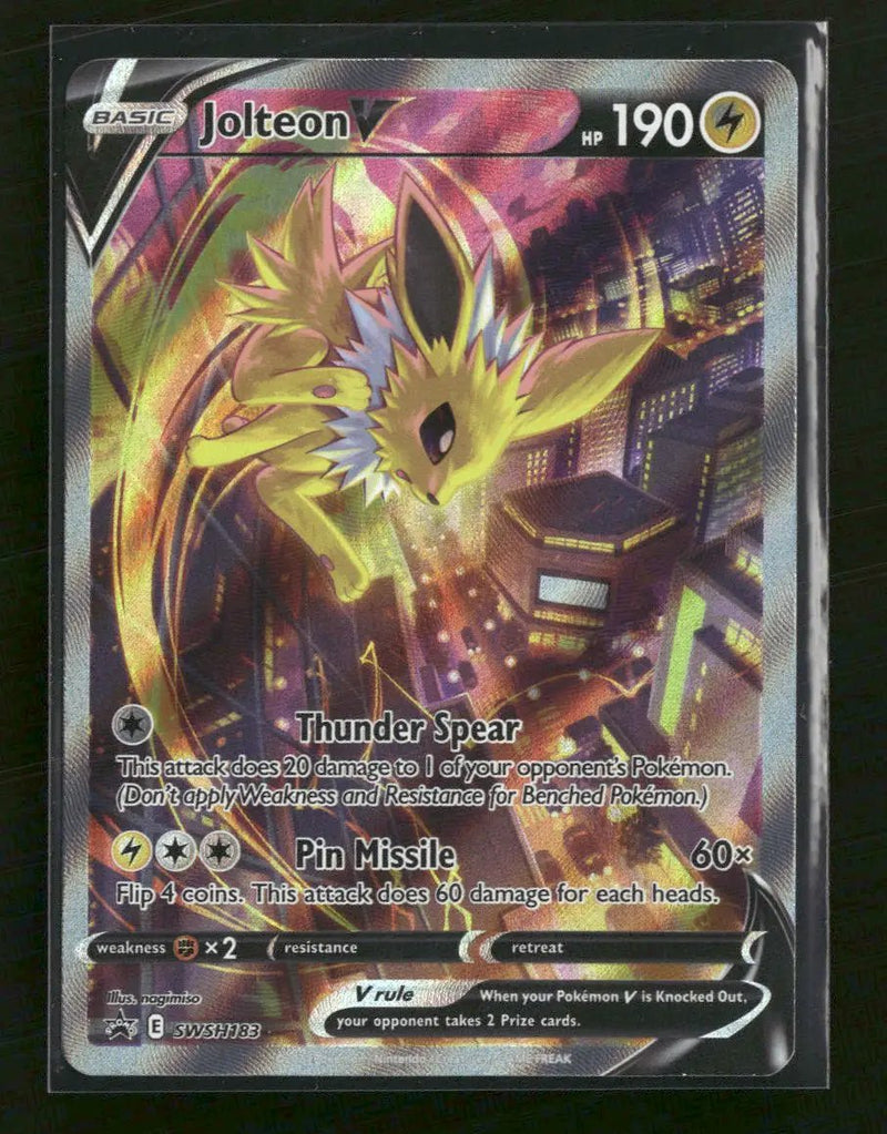 SWSH: Sword & Shield Promo Cards Jolteon V #SWSH183