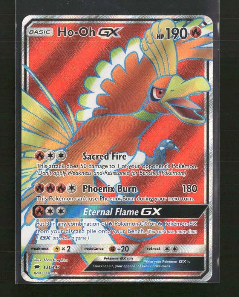 SM - Burning Shadows Ho-Oh GX (Full Art) #131/147