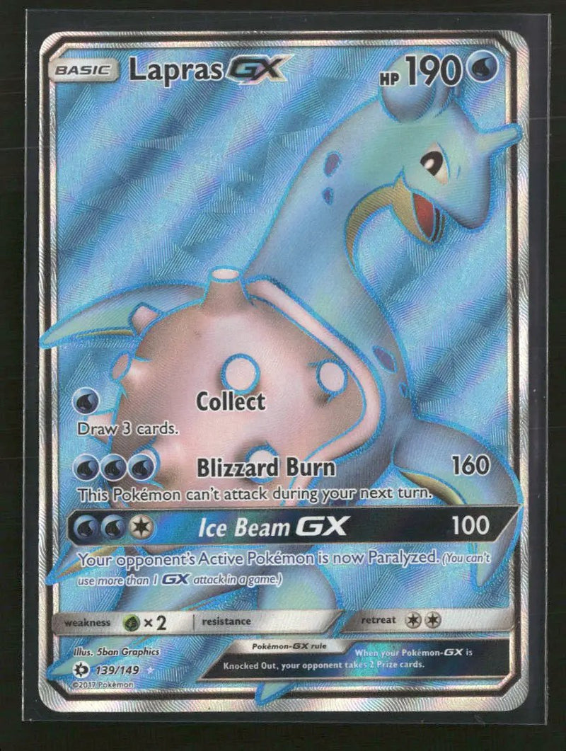 SM Base Set Lapras GX (Full Art) #139/149