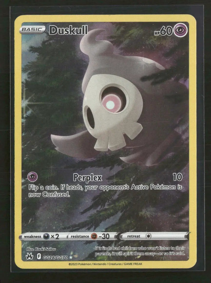SWSH: Crown Zenith: Galarian Gallery Duskull #GG28/GG70