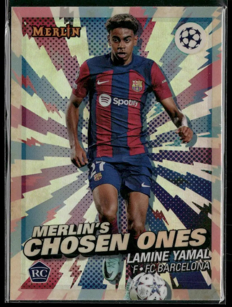 2023-24 Merlin UEFA Club Competitions Merlin's Chosen One Lamine Yamal #MC-1