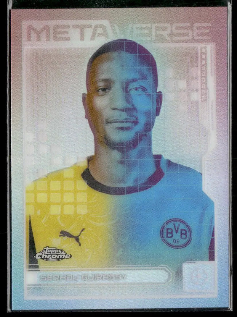 2025-26 Topps Chrome UEFA Club Competitions Meta Verse Serhou Guirassy #MV-11