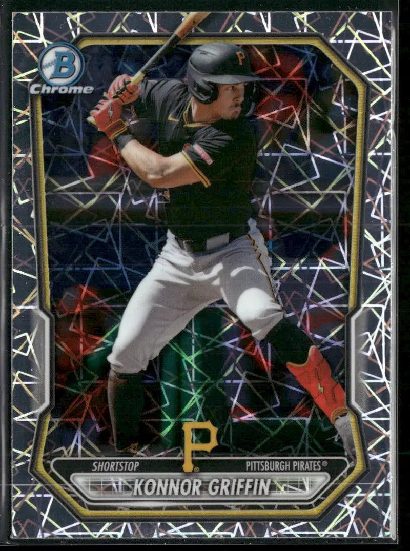 2026 Bowman Chrome Prospects Lazer Refractor Konnor Griffin #BCP-92
