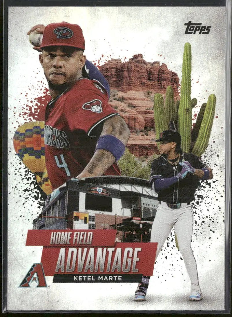 2025 Topps Home Field Advantage Ketel Marte #HA-20
