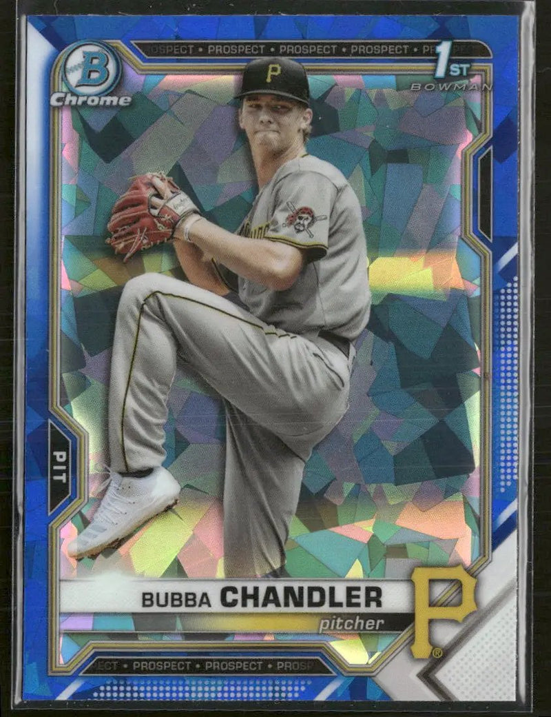 2021 Bowman Draft Sapphire Edition Bubba Chandler #BDC-41