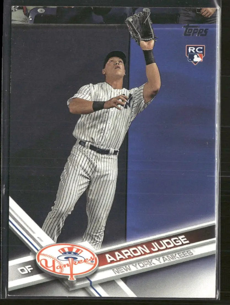 2017 Topps Aaron Judge Rookie #287 (Damaged)