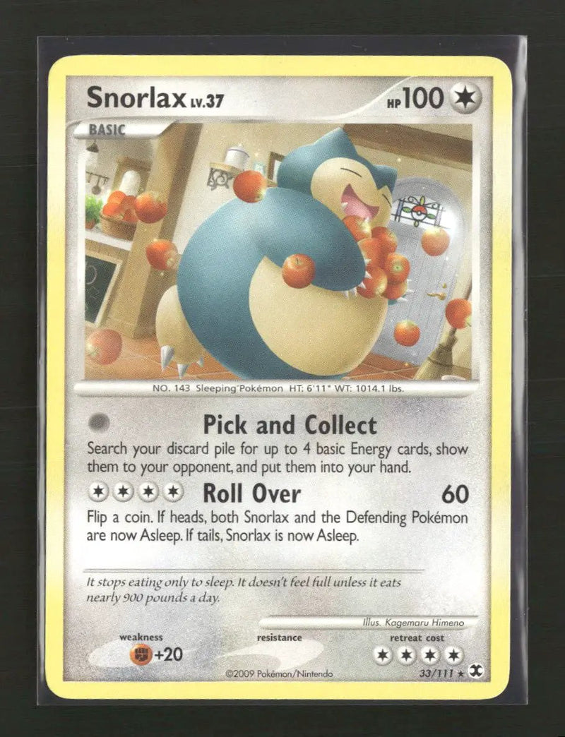 Rising Rivals Snorlax (33) #33/111