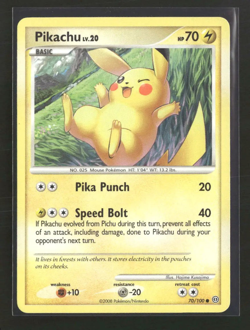 Stormfront Pikachu #70/100
