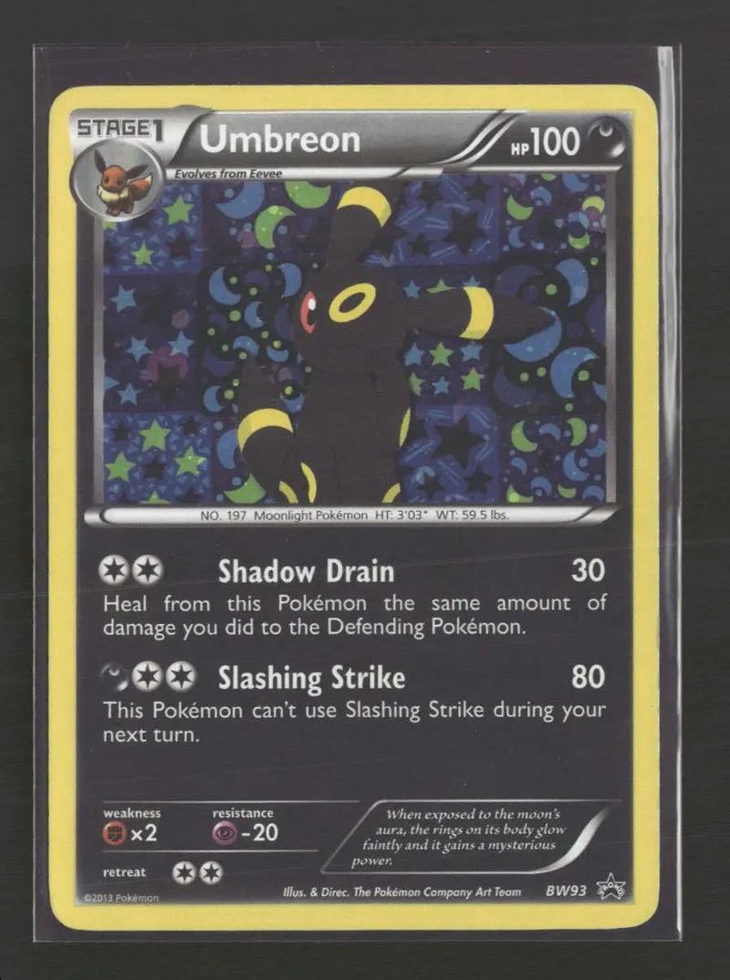Black and White Promos Umbreon #BW93