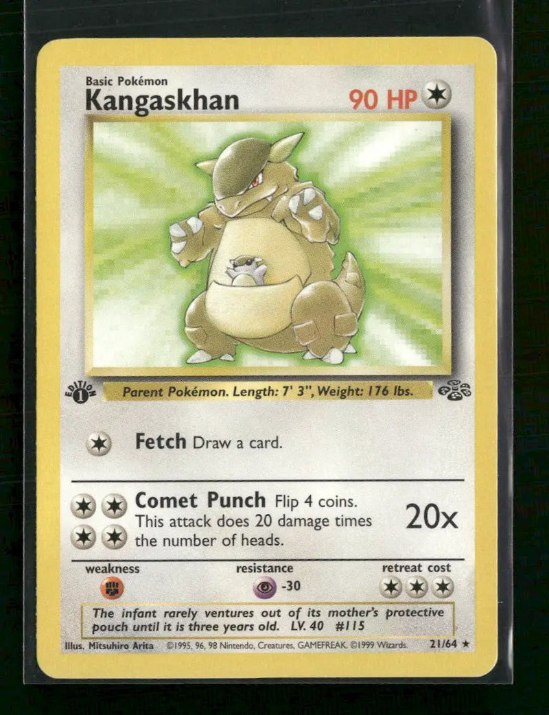 Jungle Kangaskhan (21) 1st Edition #21/64