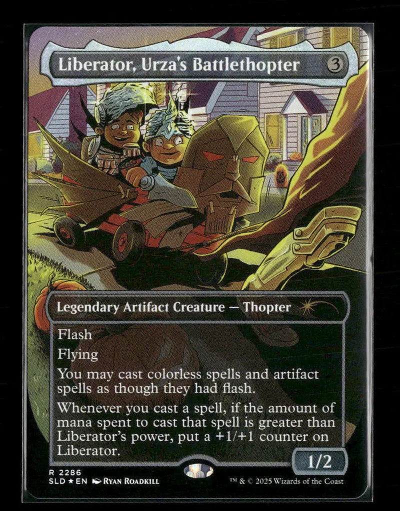 Secret Lair Drop Series Liberator, Urza's Battlethopter (Rainbow Foil) #2286